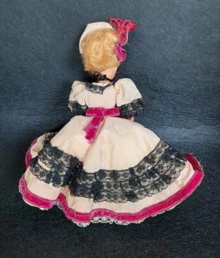 Muñeca Vintage Cabaret / Can Can (Años 50/60)