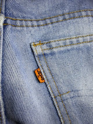 Jeans Levi's Orange Tab Vintage USA W30 anni ‘60