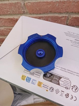 Tapón gasolina moto/quad azul Pit Pro Racing