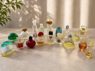 Colección de mini perfumes