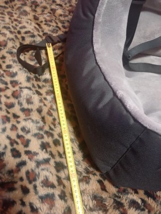 Cama/sillón para perro gris