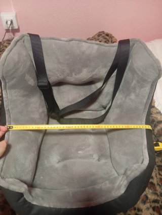 Cama/sillón para perro gris