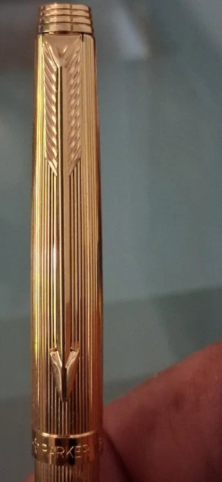 Parker 75 placcata oro