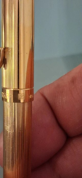 Parker 75 placcata oro