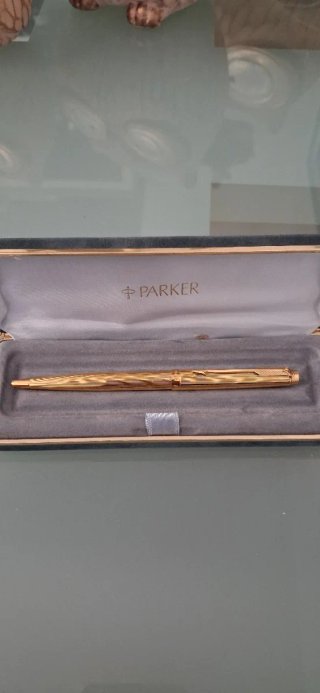 Parker 75 placcata oro