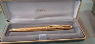 Parker 75 placcata oro