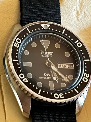 Pulsar Diver 150m Quarzo Giorno-Data