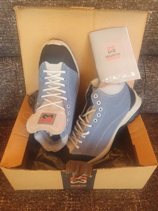 Scarpe da uomo Wurth blu e nere