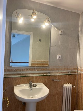 Espejo de baño con luces, biselado