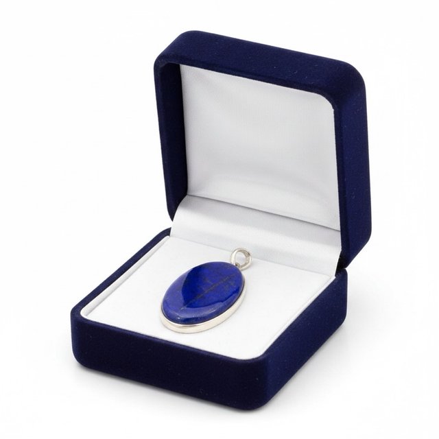 Colgante Lapislázuli Natural Plata 925