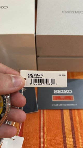 Seiko 5 Sports GMT Amarillo