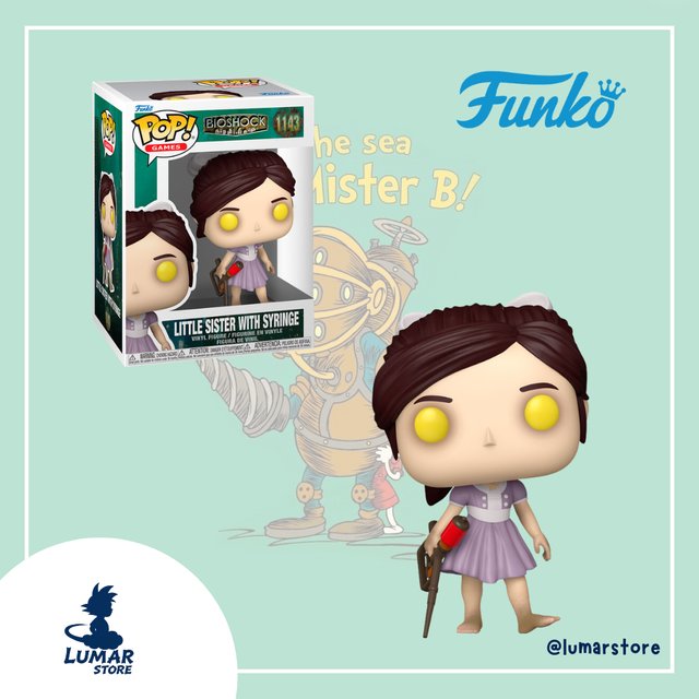 FUNKO POP 1143 Little Sister With Syringe Bioshock