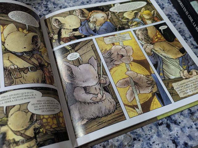 Cómic Mouse Guard Volumen 3: Hacha Negra – Edición