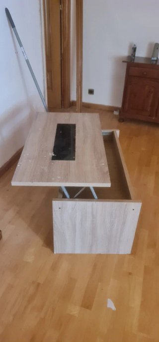 Mesa de salon elevable