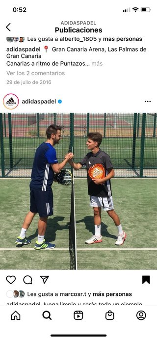Clases de padel.