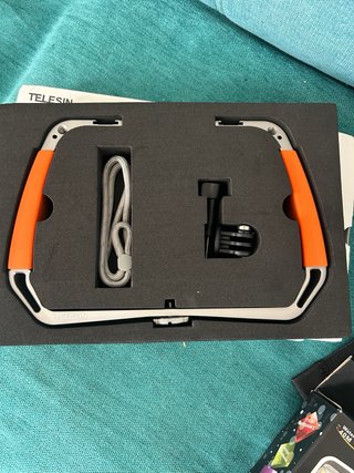 Estabilizador buceo + 2 focos LED