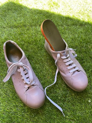Zapatos pelotas Camper Lila Mujer