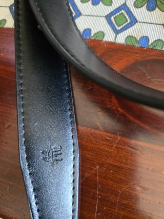 Cintura Saint Laurent 110cm Oro Nero