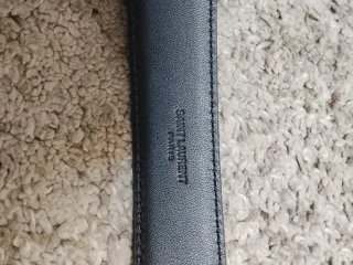Cintura Saint Laurent 110cm Oro Nero
