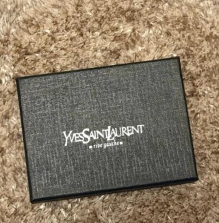 Cintura Saint Laurent 110cm Oro Nero