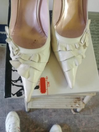 Scarpe eleganti Bata donna bianche