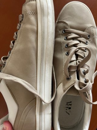 Zapatos Zara Beige Talla 42 hombre