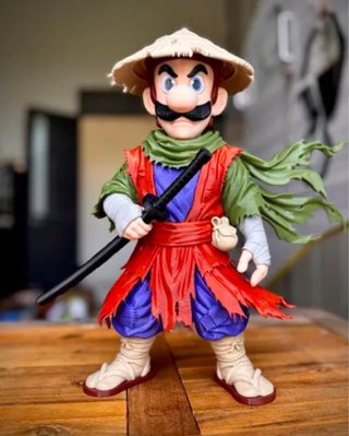 Figuras Mario & Luigi Ronin Samurai