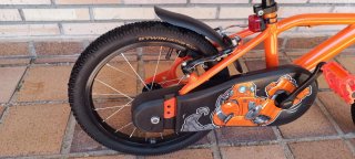 Bici infantil Btwin 16 naranja