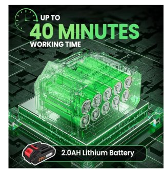 Desbrozadora Eléctrica 21V con Batería