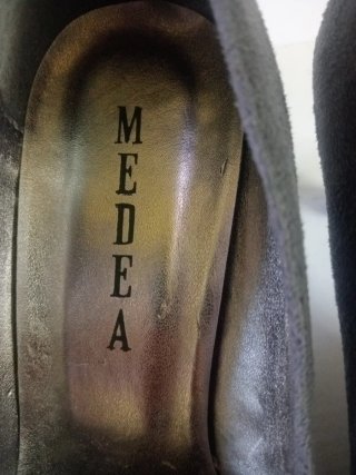 Scarpe eleganti donna Medea nero/grigio
