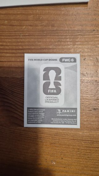 Cromo FIFA World Cup 2026 Panini