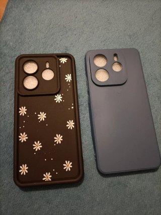 2 Fundas Redmi Note 14 Flores