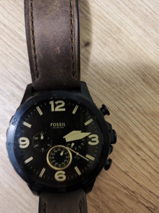 Reloj Fossil Negro y Marrón