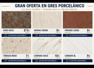 porcelánico oferta pavimentos y revestimiento 45x4