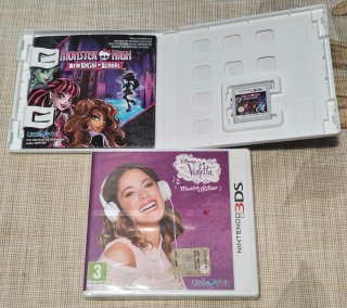 Lotto 2 Giochi Nintendo 3DS: Violetta e Monster Hi