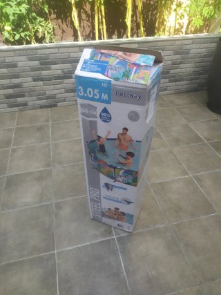 Piscina desmontable con diseño