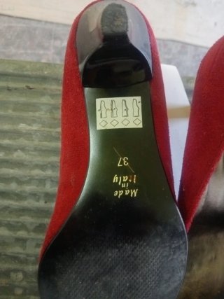 Scarpe eleganti donna Medea rosse