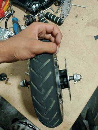 Motor de patinete eléctrico con freno