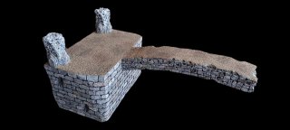 Batalla Cima Señor Anillos Miniatura