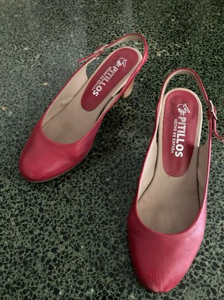 Zapatos Pitillos tacón slingback T38