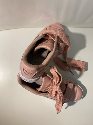 Zapatillas deportivas Puma Rosas con Lazos Anchos
