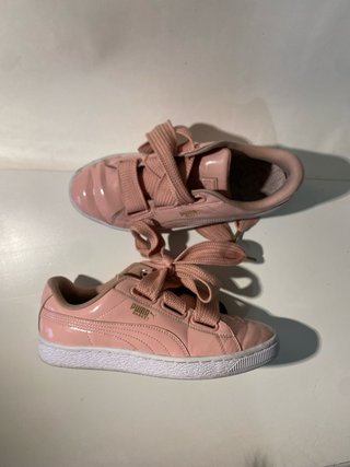 Zapatillas deportivas Puma Rosas con Lazos Anchos