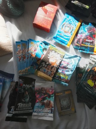 126 Sobres Vacíos Magic + Deck Revised 57 Cartas