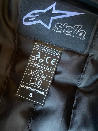 Chaqueta Moto Alpinestars Negra