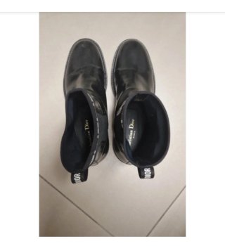 Stivaletti Chelsea Christian Dior neri