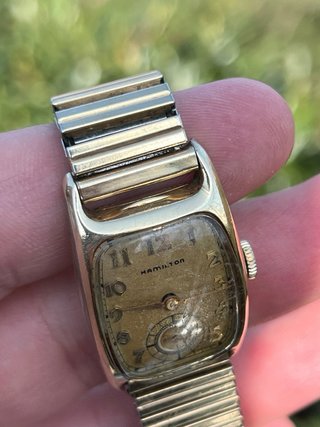 Hamilton Boulton 14K Gold Filled Orologio