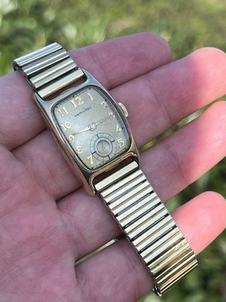 Hamilton Boulton 14K Gold Filled Orologio