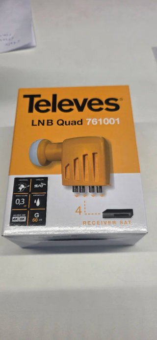 LNB Televes 4 salidas nuevo