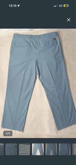 Pantalón Hugo Boss Talla 54 Azul