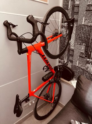 Bicicleta da strada Giant Rossa